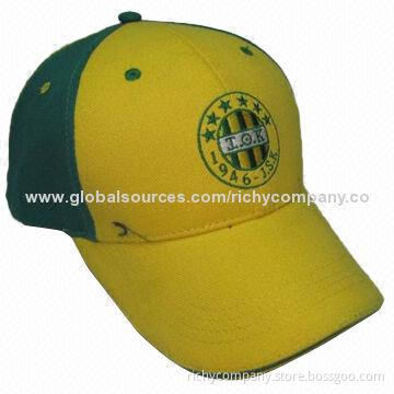 Sports caps, made of cotton